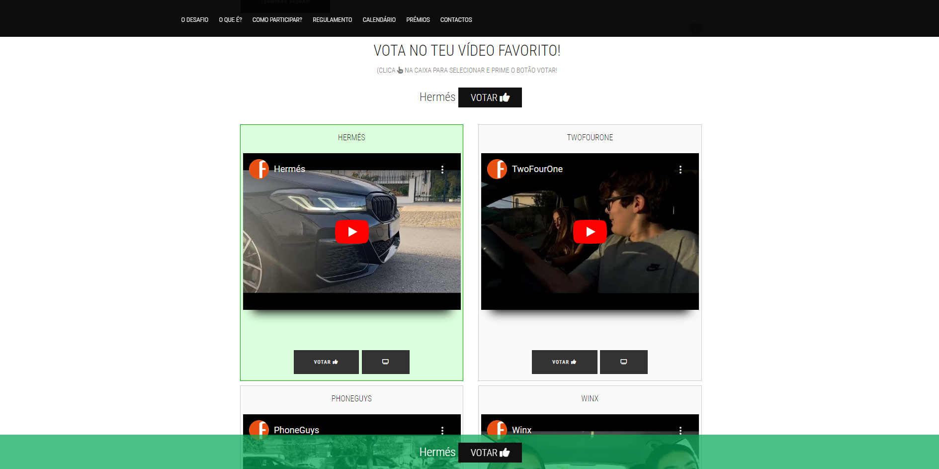 bp votar