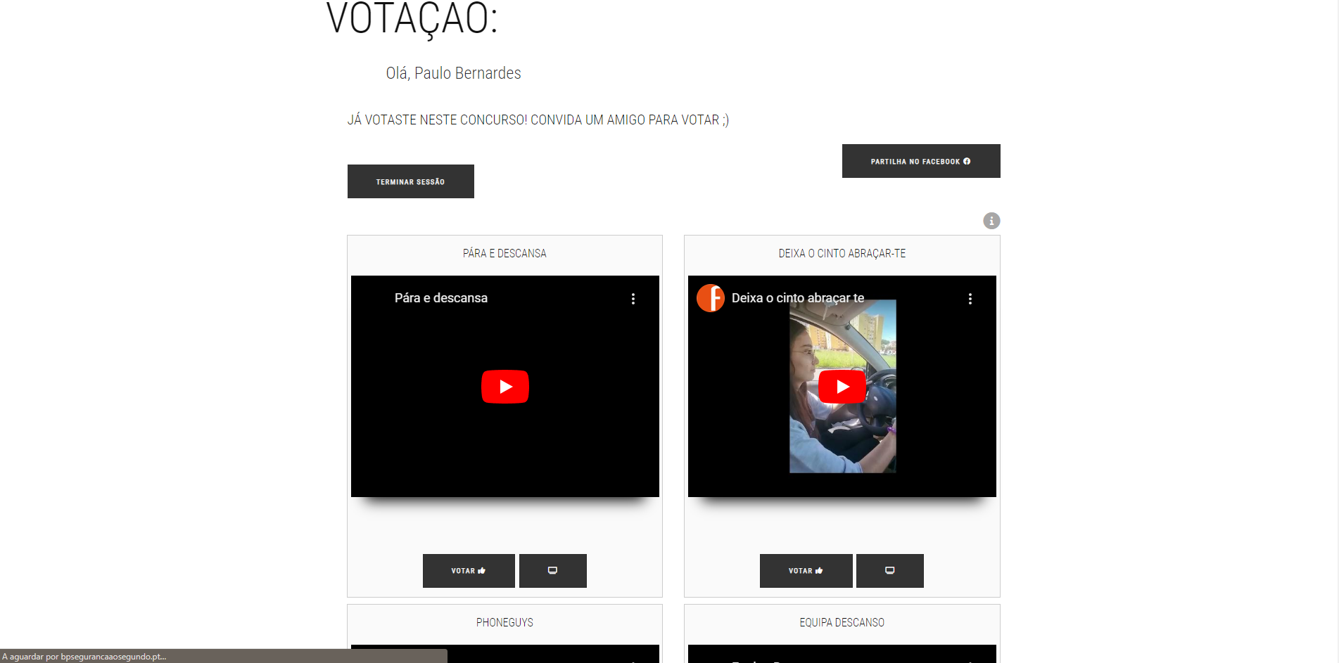 bp votar