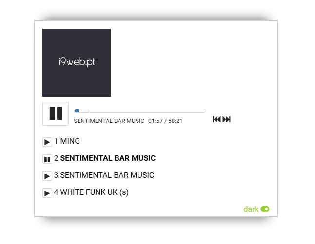 MP3 Audio Player Module for Joomla